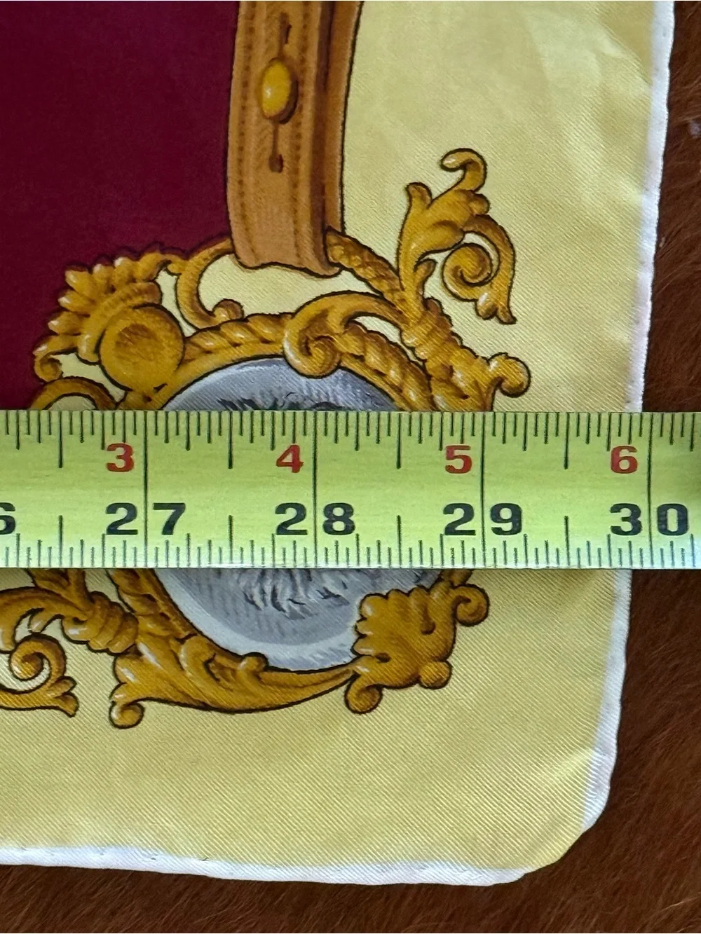 Vintage Equestrian Horse Silk Scarf